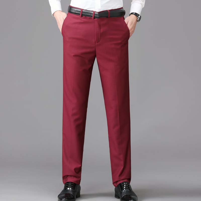 đ 50% de RĂ©duction! đ€” Pantalon de Costume Classique pour Homme â LĂ©ger, Extensible & Confort Toute la JournĂ©e âš
