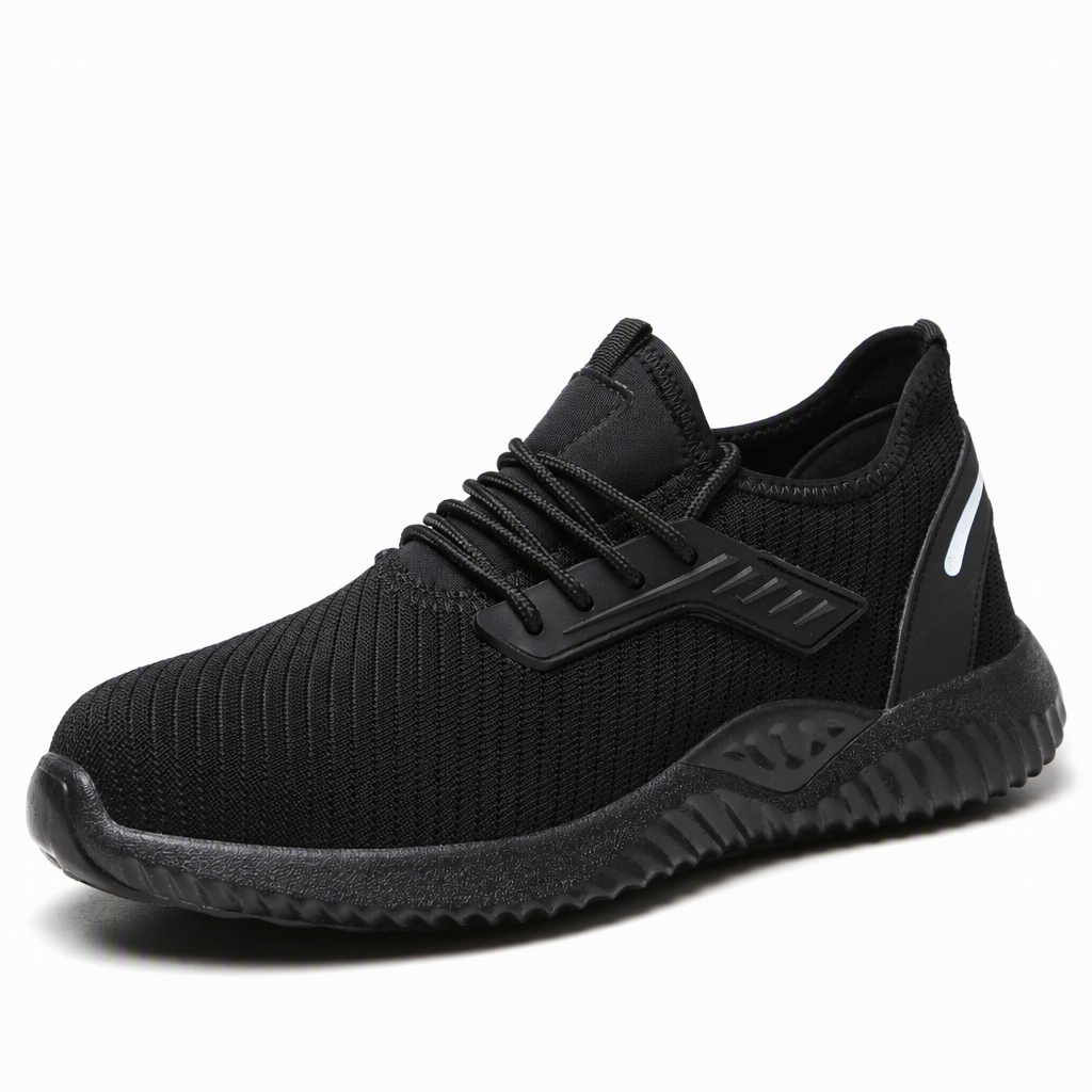 Chaussures de sécurité à embout acier pour homme, Bottines de travail respirantes légères, Chaussures de protection résistantes à la perforation