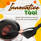 🍳✨ Quelle bonne affaire ! Pince-Spatule 2 en 1 pour Cuisine – Embouts en Silicone Alimentaire, Antiadhésif, Résistant à la Chaleur, Poignée Longue Confy ✨