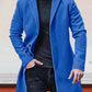 ⏳Liquidation totale⏳Veste de couleur unie à boucle simple pour hommes