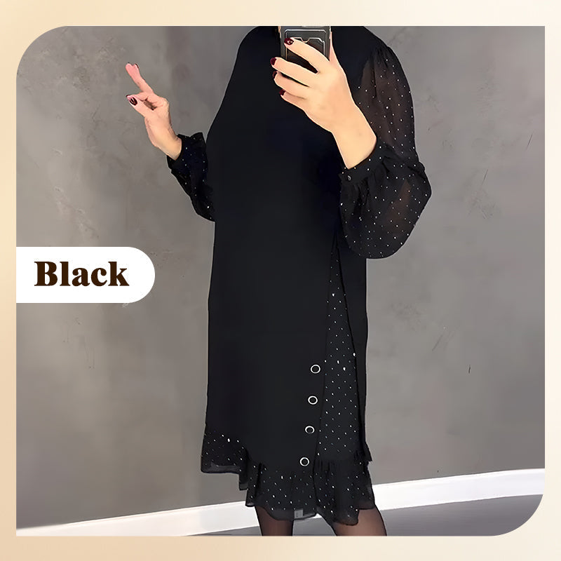 👗 50% DE RÉDUCTION ! ✨ Robe Femme à Strass – Élégante, Confortable & Parfaite pour Toutes Occasions 💫
