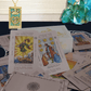 📢50% DE RÉDUCTION✨Jeu de Tarot « Witchy Cauldron » Rose Gold – 80 Cartes Feuille d’Aluminium + Livre Guide Inclus⚡