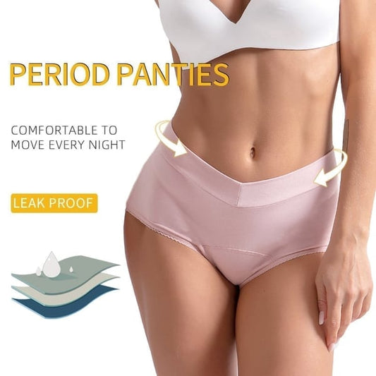 🎉Achetez-en 1, obtenez-en 2 gratuits🩲 Culotte taille haute anti-fuites – Protection fiable contre les fuites, taille haute confortable✅