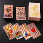 📢50% DE RÉDUCTION✨Jeu de Tarot « Witchy Cauldron » Rose Gold – 80 Cartes Feuille d’Aluminium + Livre Guide Inclus⚡