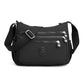 💐 -50% DE RÉDUCTION – OFFRE FLASH ! Sac à bandoulière en nylon léger avec plusieurs poches – parfait pour les voyages et l'usage quotidien 🎒⚡