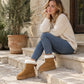 👜 -50 % sur toute la mode femme ! ✨Bottes de neige à plateforme mi-mollet pour femmes