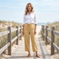 👚 NOUVEAU BEST-SELLER : -50% aujourd’hui ! 🔥Pantalon capri d’été femme avec dentelle ajourée