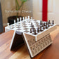 Boîte d'échecs magnétique internationale