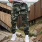 ⏳Liquidation totale⏳Pantalon de travail décontracté à motif camouflage