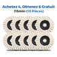 ✨ ACHETEZ 1, OBTENEZ 1 GRATUIT ! Disque de Polissage en Laine pour Meuleuse d’Angle – Finition Miroir Brillante, Durable & Polyvalent (Diamètre 125/150 mm)