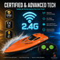 🎮 🚢 MOITIÉ PRIX ! Bateau radiocommandé 2,4 GHz haute vitesse avec double moteur