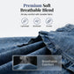 🥳VENTE CHAUDE 2026🥳💞50K+ VENDUS !👵☀️ 56% DE RÉDUCTION ! Veste en Jean à Devant Ouvert – Sans boutons, facile à enfiler/enlever. Volants flatteurs, tissu respirant. Lavage bleu classique. Un inémporel de garde-robe. 🌿✅