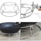 Support à casseroles en acier inoxydable, support à casseroles rond, support à casseroles en métal, articles indispensables pour la cuisine