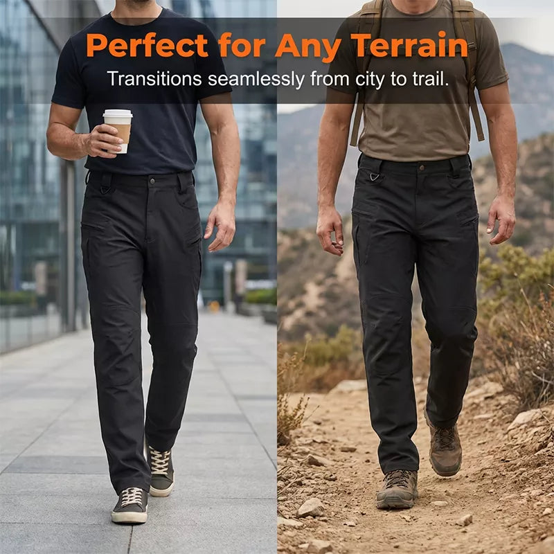 👖🛠️ PROMO LIMITÉE 50% ! Pantalon de Travail Homme Tous Métiers – Tissu Composite Durable, Multi-Poches Utilitaires, Renforts Genoux, Confort Toutes Saisons 🌡️