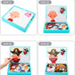Boîte à puzzle magnétique pour enfants avec jeu et planche à dessi