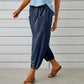 🔥Nouvelle Arrivée🔥Pantalon ample droit à jambe large pour femmes