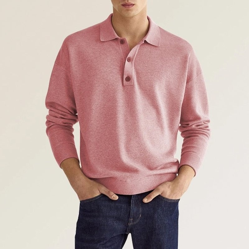 🔥Grande vente 50% DE RÉDUCTION🔥Chemise décontractée à manches longues et revers amples pour hommes