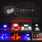🎉 Offre à durée limitée 50 % de réduction 🎉 Feux de voiture LED double face bicolores.