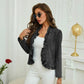 🥳VENTE CHAUDE 2026🥳💞50K+ VENDUS !👵☀️ 56% DE RÉDUCTION ! Veste en Jean à Devant Ouvert – Sans boutons, facile à enfiler/enlever. Volants flatteurs, tissu respirant. Lavage bleu classique. Un inémporel de garde-robe. 🌿✅