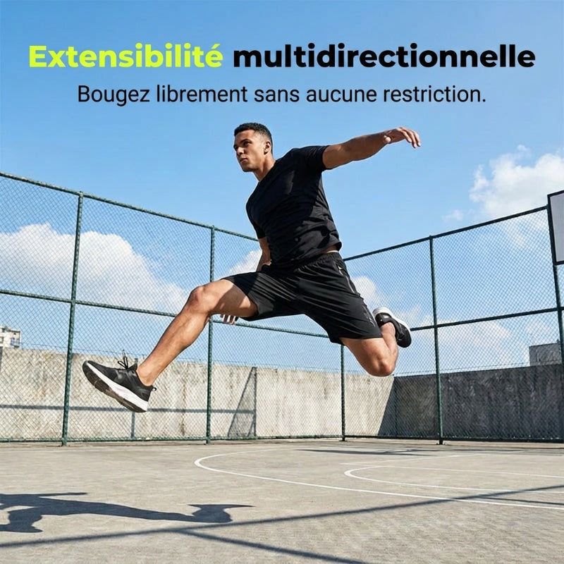 Short de sport homme à séchage rapide