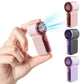 🌀PROMO FLASH 50%💨Mini Ventilateur Portable Turbo LED 6 Vitesses – 3000mAh, USB-C, 107g, Affichage, Parfait pour Voyage, Maquillage & Quotidien✨