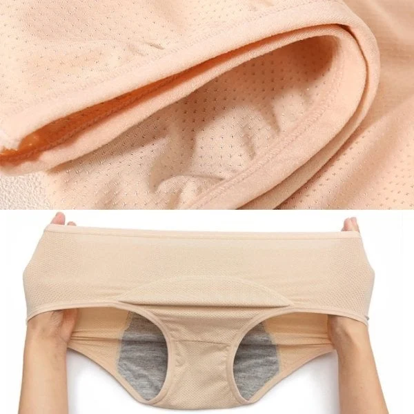 🎉Achetez-en 1, obtenez-en 2 gratuits🩲 Culotte taille haute anti-fuites – Protection fiable contre les fuites, taille haute confortable✅