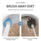 📢📢50 % de réduction !! ⏰ Ensemble de Brosses de Toilette Jetables à Fixation Murale – Hygiénique, Élégant & Gain de Place