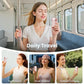 🌀PROMO FLASH 50%💨Mini Ventilateur Portable Turbo LED 6 Vitesses – 3000mAh, USB-C, 107g, Affichage, Parfait pour Voyage, Maquillage & Quotidien✨