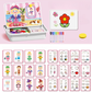 Boîte à puzzle magnétique pour enfants avec jeu et planche à dessi
