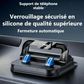 Support de téléphone pour voiture avec ventouse puissante – Rotation à 360°, angles de vision réglables, support antidérapant pour tous les téléphones.
