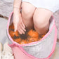 🔥 VENTE LIMITÉE – 50 % de réduction ! 🔥 Bassin de Bain de Pied Pliable – Double Paroi, Thermique & Portable 🛁✨