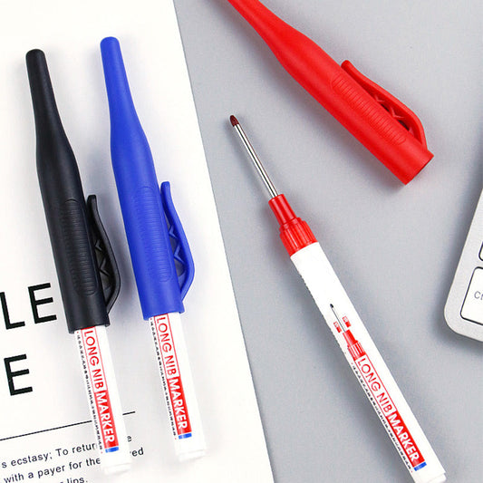 ✏️Marquez comme un professionnel – Marqueur à pointe longue 🛠️À huile et séchage rapide