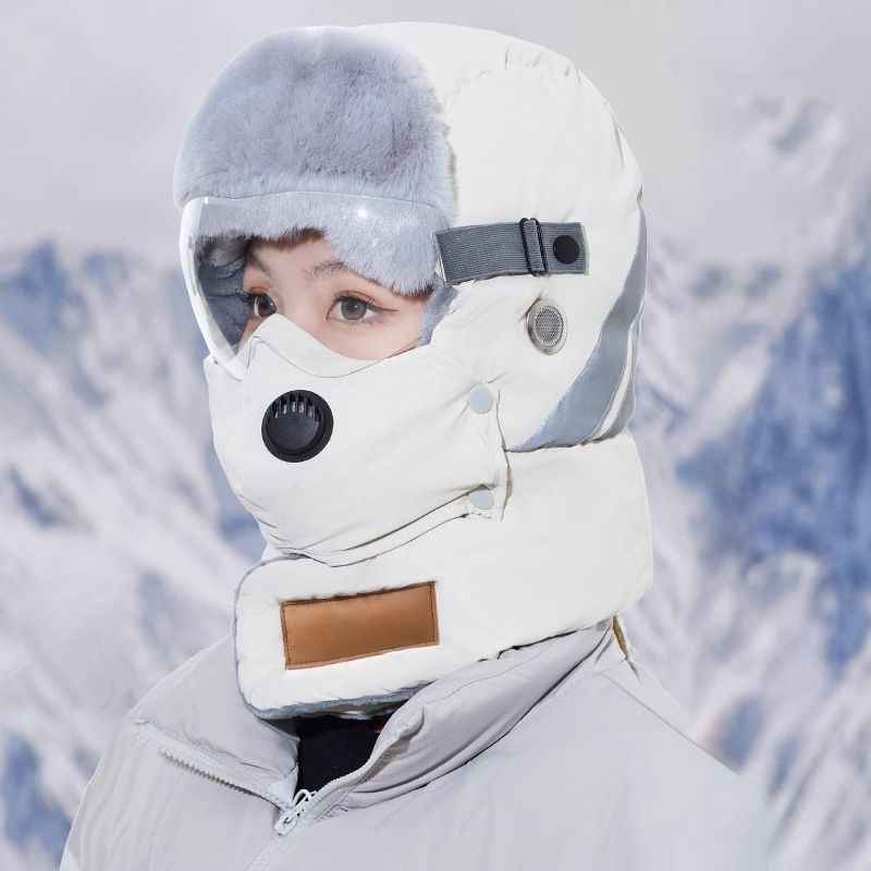 💖Soldes ! Prix cassés💖Chapeau de trappeur chaud avec bande réfléchissante de sécurité