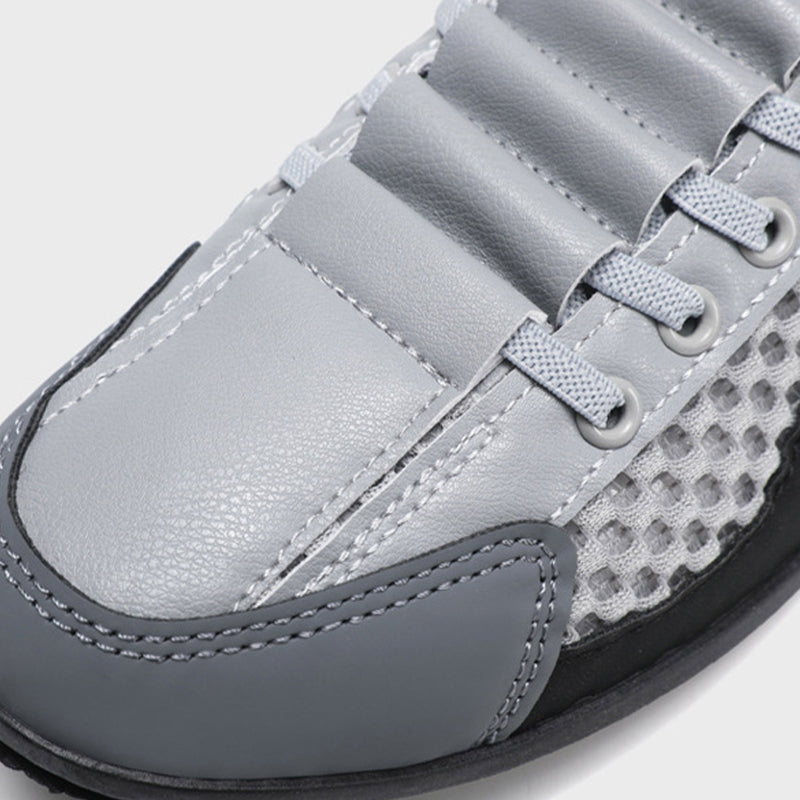 Pantoufles courtes respirantes en maille pour hommes