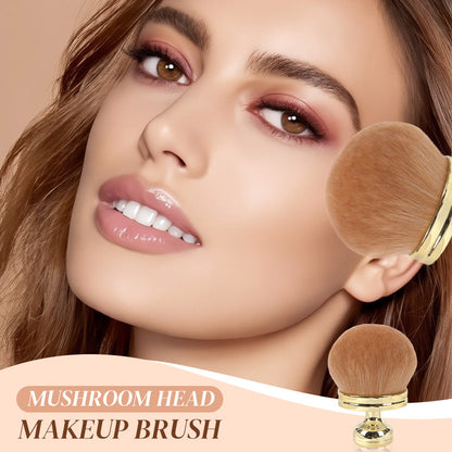 Pinceau de maquillage à tête de champignon