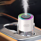 Humidificateur et veilleuse projecteur d'étoiles 2 en 1