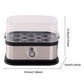 Cuiseur vapeur multifonctionnel avec couvercle transparent
