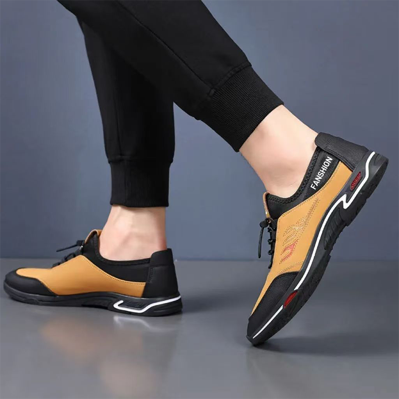 🚶58% DE RÉDUCTION ! Chaussures à enfiler souples et légères pour hommes – Semelle antidérapante, style décontracté 🕶️✨【Offre Limitée】