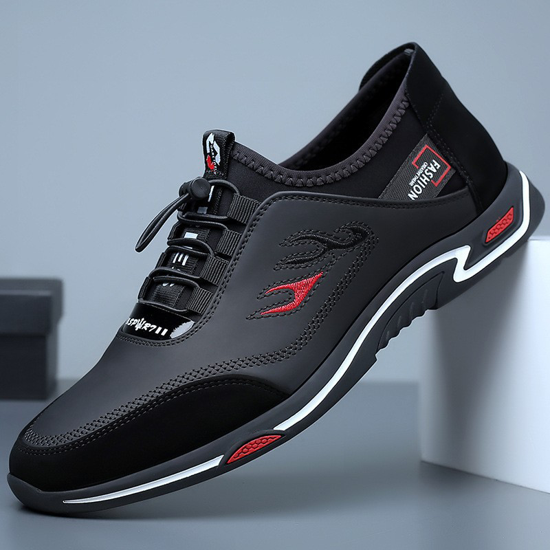 🚶58% DE RÉDUCTION ! Chaussures à enfiler souples et légères pour hommes – Semelle antidérapante, style décontracté 🕶️✨【Offre Limitée】