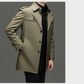 🔥 53% KORTING ! ✨ Mannen Lange Trenchcoat - Afneembare Voering, Winddicht en Waterafstotend, Klassiek en Praktisch 🧥🌂