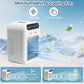 ❄️ 50% DE RÉDUCTION! 💧 Mini Climatiseur Portable – Refroidisseur & Humidificateur 3-en-1, Idéal pour la Maison, le Bureau & le Camping 🏕️