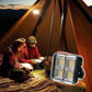 Lampe de travail solaire portable à 4 modes d'éclairage