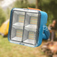Lampe de travail solaire portable à 4 modes d'éclairage