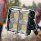 Lampe de travail solaire portable à 4 modes d'éclairage