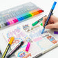 🎅Offres spéciales de Noël !!⚡Plus de 50 000 exemplaires vendus !🎁🎨Set de stylos de coloriage à double contour pailleté