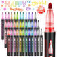 🎅Offres spéciales de Noël !!⚡Plus de 50 000 exemplaires vendus !🎁🎨Set de stylos de coloriage à double contour pailleté