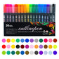 🎅Offres spéciales de Noël !!⚡Plus de 50 000 exemplaires vendus !🎁🎨Set de stylos de coloriage à double contour pailleté