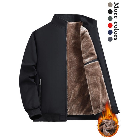 🧥 50% DE RÉDUCTION ! 💨 Veste Homme Zippée Anti-Froissement