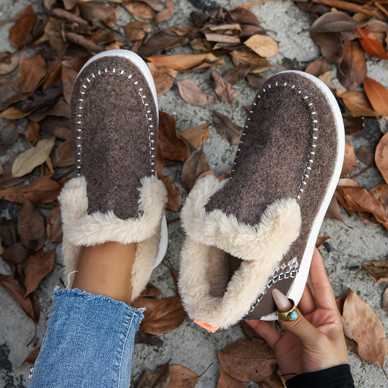 👢 50% DE RÉDUCTION ! ❄️ Bottes de Neige Femmes à Doublure Polaire - Semelle Antidérapante et Isolation Chaude pour Temps Glacial 🧊📦