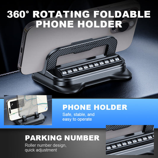 📱 50 % de réduction ! Support Téléphone 360° Pliable – Universel, Antidérapant & Stable Partout ✨🚗